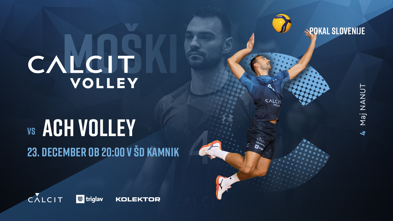 Calcit volley (ž) vs ACH Volley