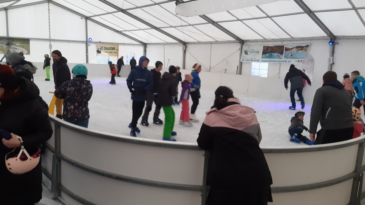Drsališče v termah snovik