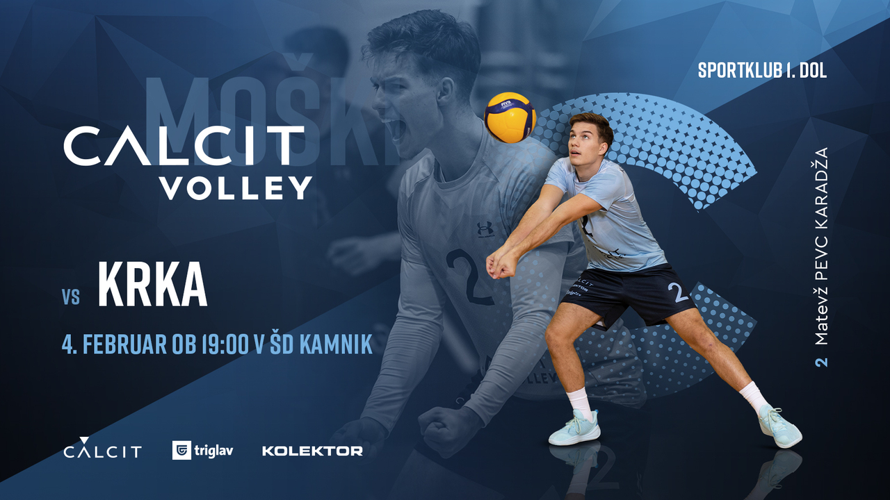 Calcit Volley (m) vs Krka Novo mesto