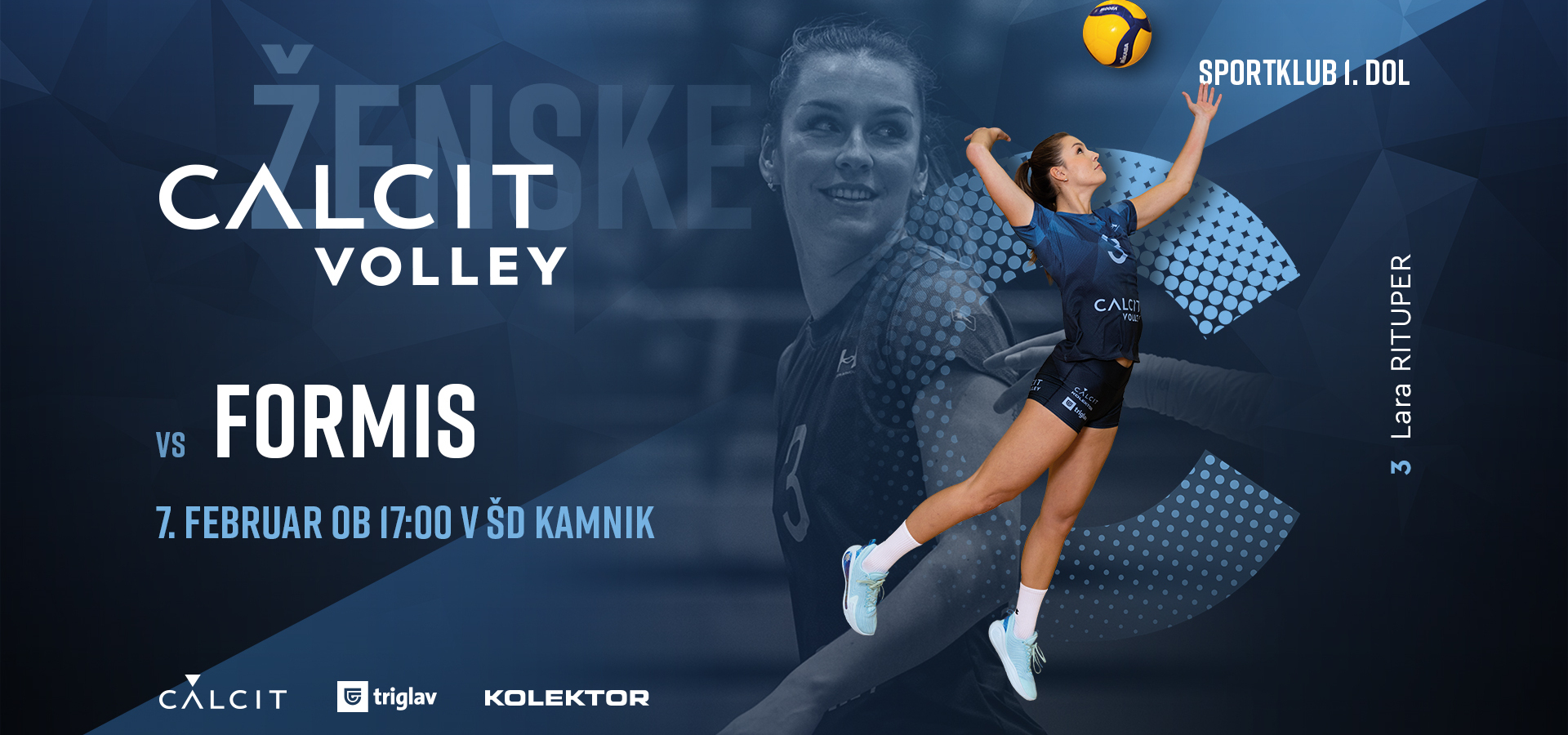 Calcit Volley (m) vs Formis Hoče