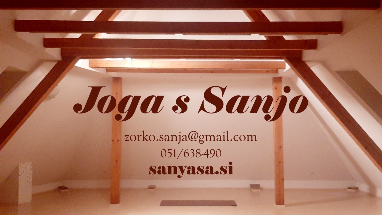 Joga s Sanjo; Mekinjski samostan; pon., sre. 19:00-20:00