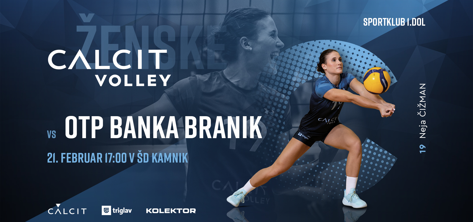 Calcit Volley vs OTP banka Branik Maribor