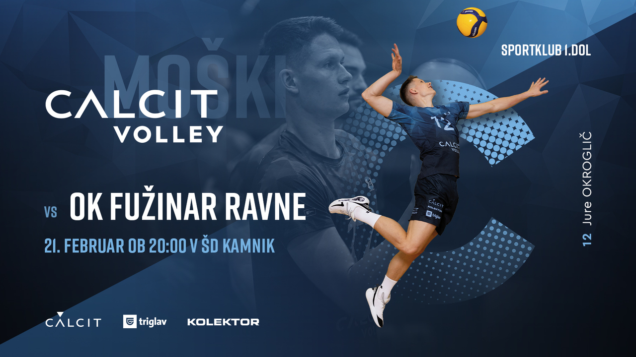 Calcit Volley vs OK Fužinar Ravne