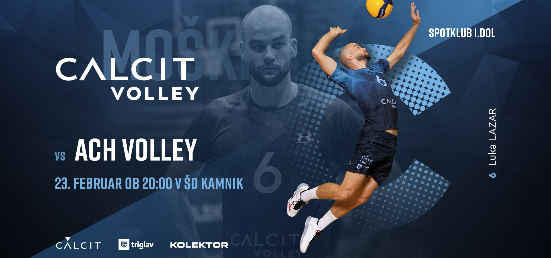 Calcit Volley vs ACH Volley Ljubljana