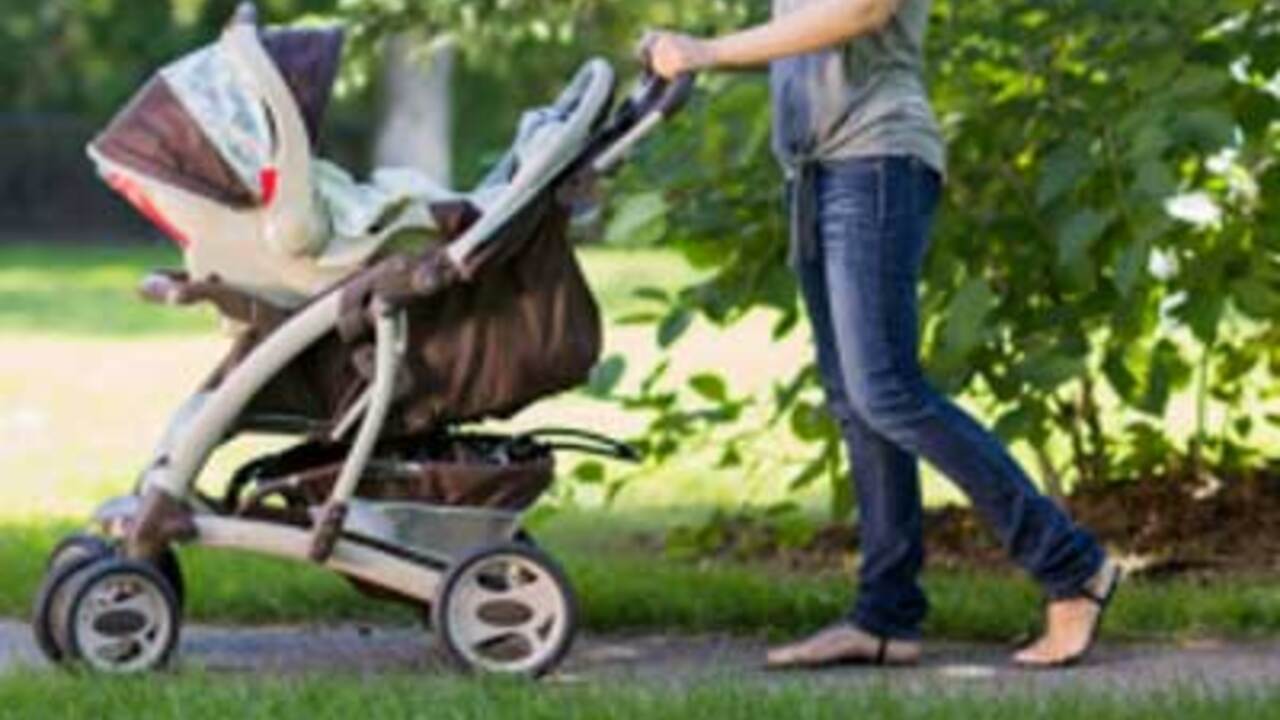 Gozdna terapija za mamice z dojenčki