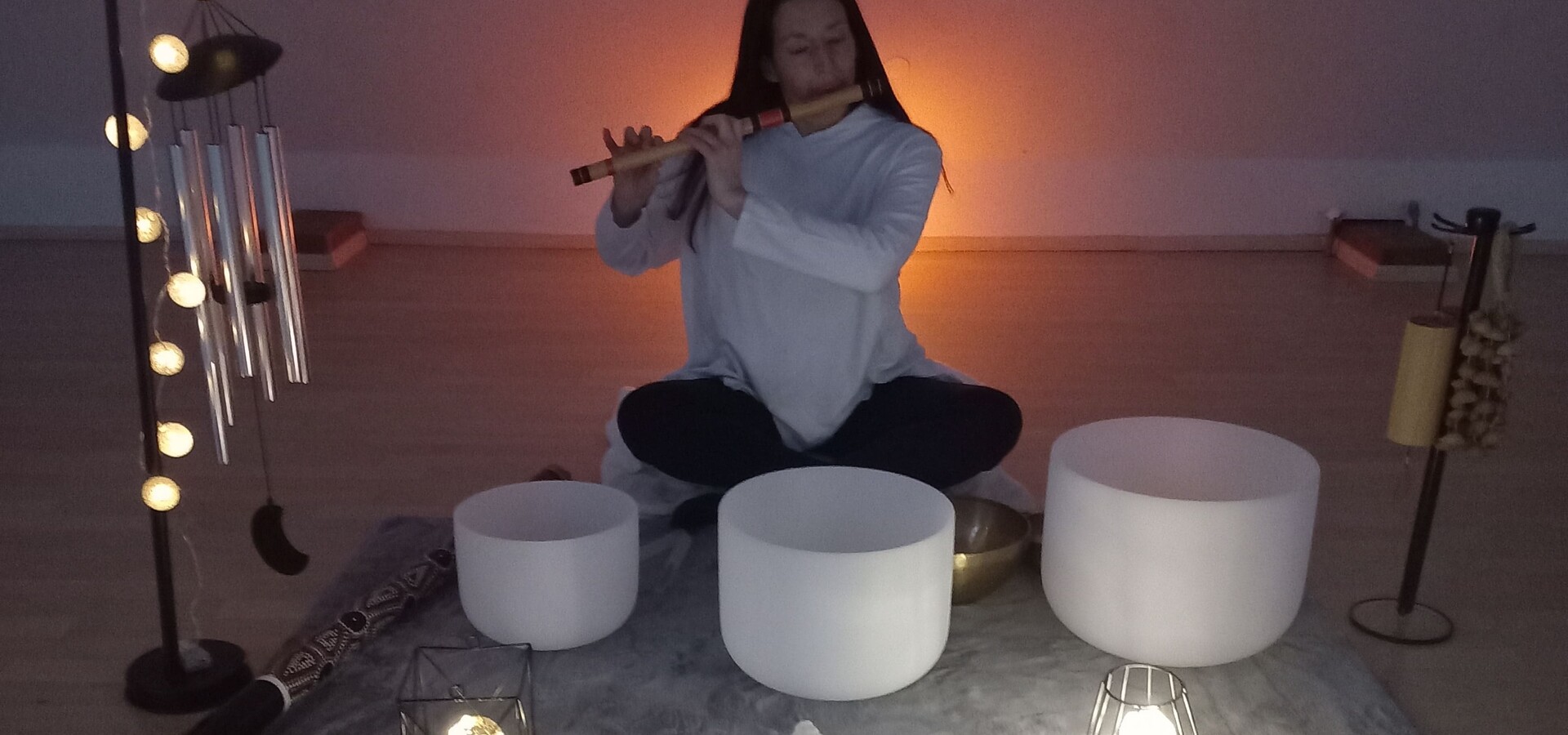 Zvočno-vokalna kopel v Arboretumu Volčji Potok