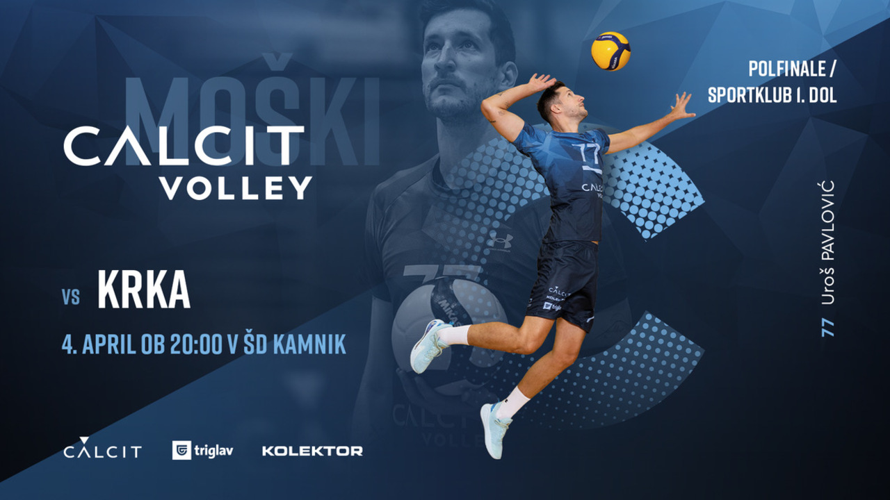 Calcit Volley vs Krka 