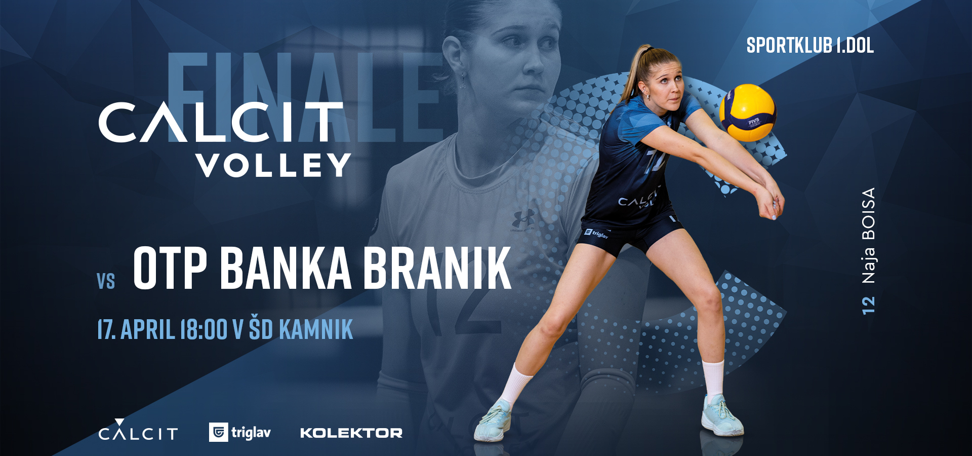 Calcit Volley vs OTP banka Branik Maribor