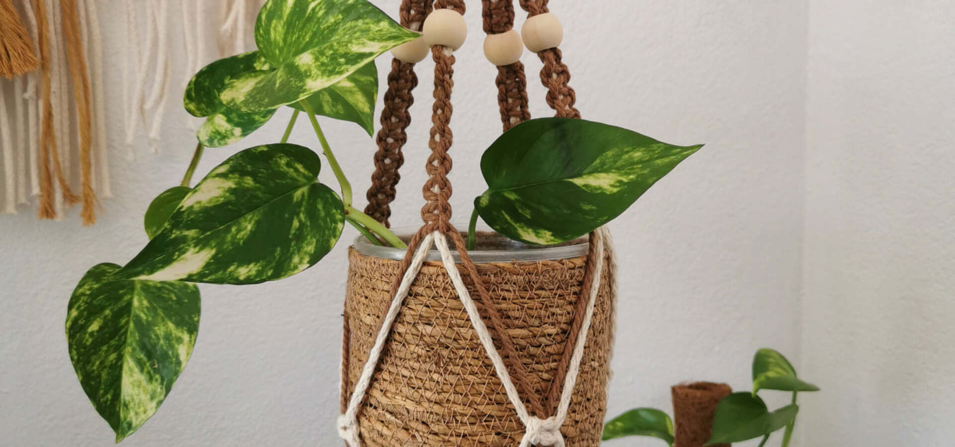 Makrame – obešanka za rože, delavnica