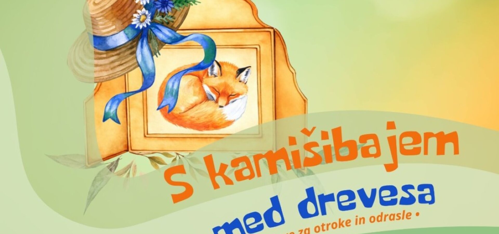S kamišibajem med drevesa