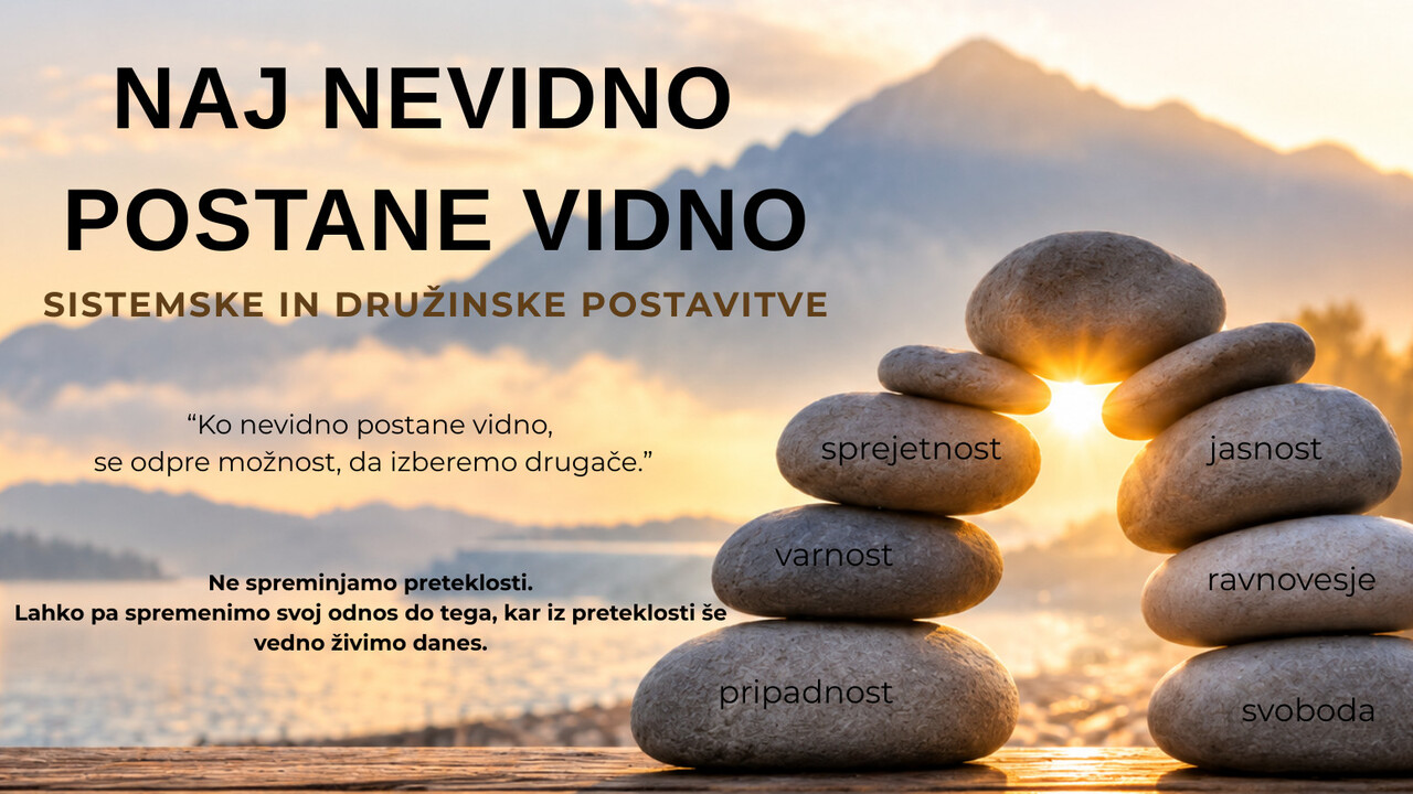Ko ADHD, avtizem ali nemir vstopijo v družinski vsakdan, sistemske in družinske postavitve