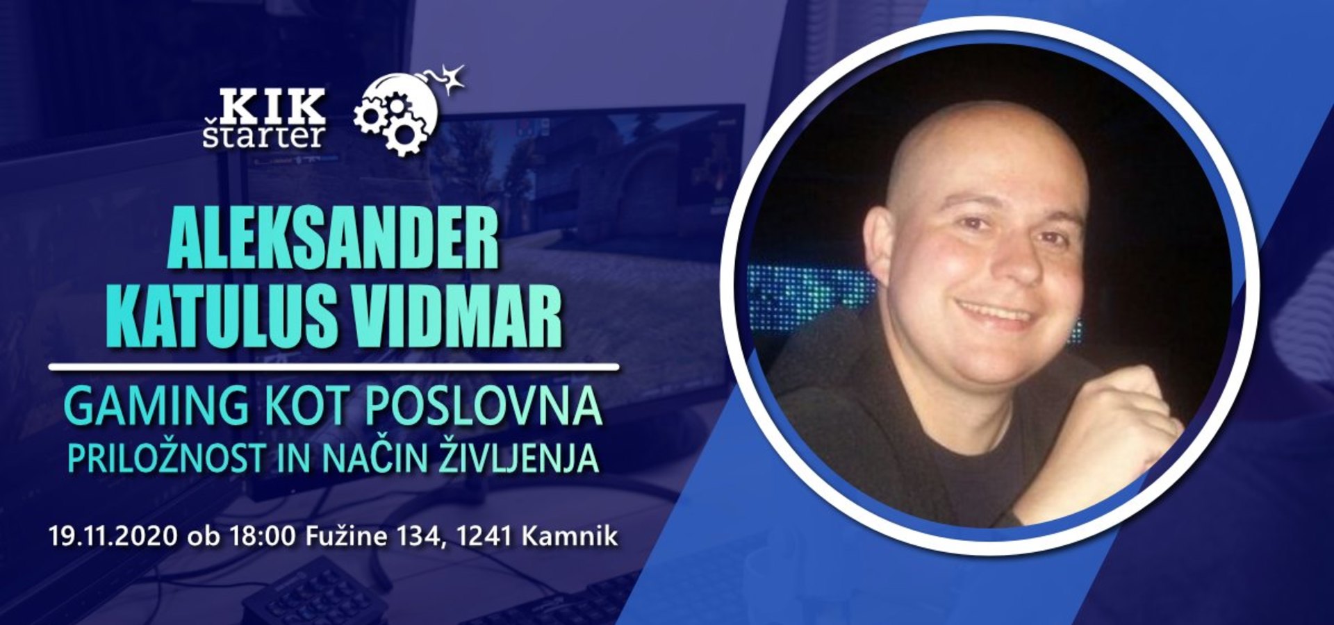 Aleksander Katulus Vidmar: Gaming kot poslovna priložnost in način življenja