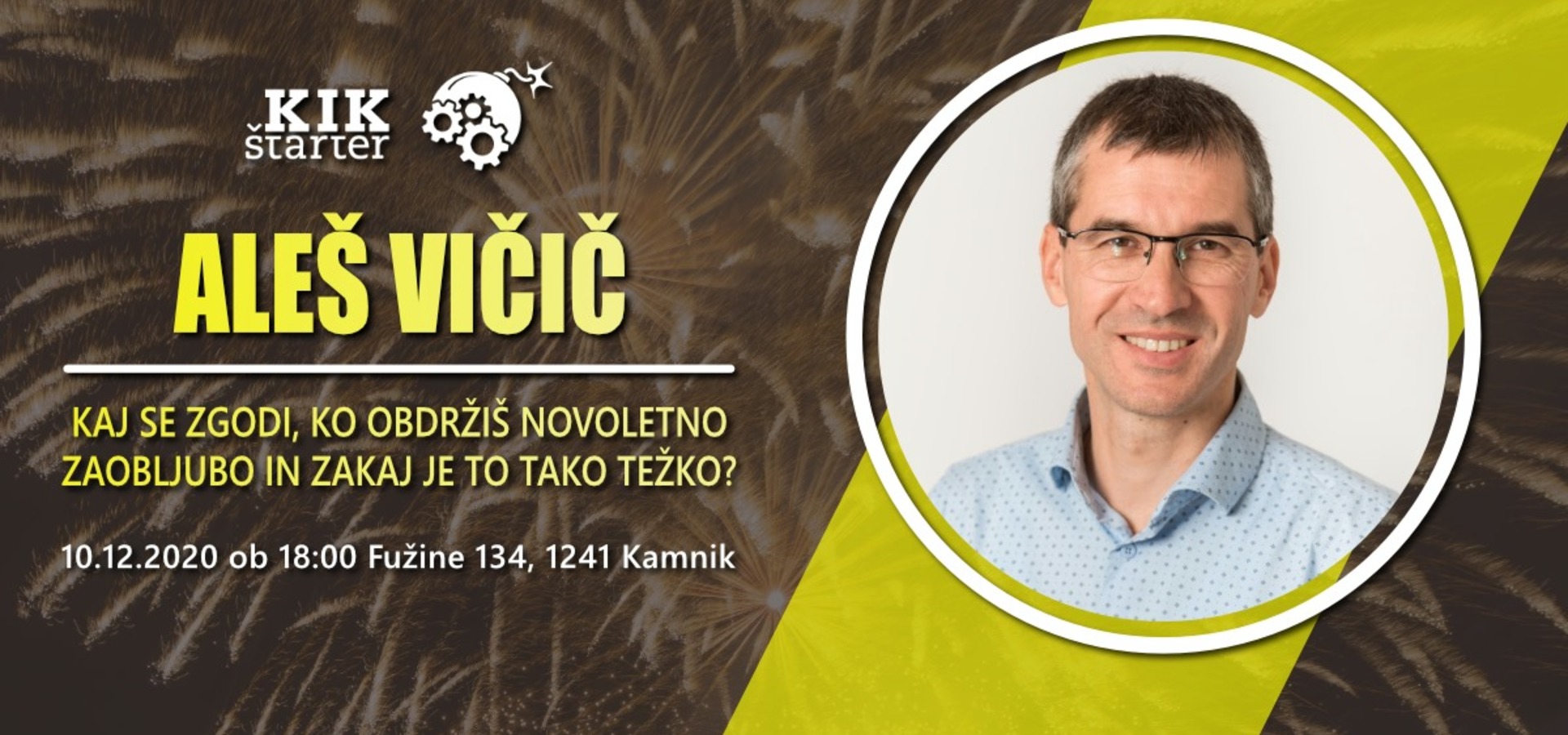 Aleš Vičič: Kaj se zgodi, ko obdržiš novoletno zaobljubo, in zakaj je to tako težko?